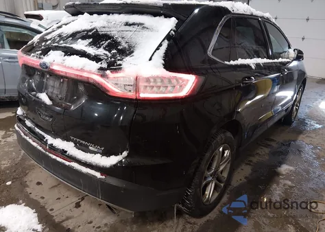 2018 Ford Edge Titanium z USA, uszkodzony, nr VIN 2FMPK4K96JBB05892